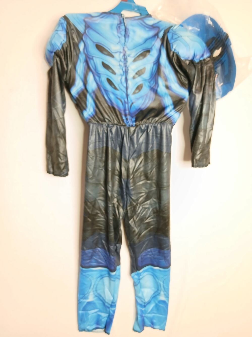 NWT DC Comics Blue Beetle Halloween Costume Rubies Sz Small 4-6 Suit and Mask
